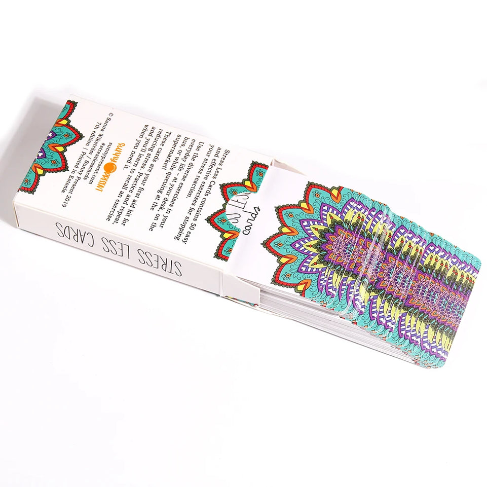 Stress Less Cards - 50 Mindfulness & Meditation