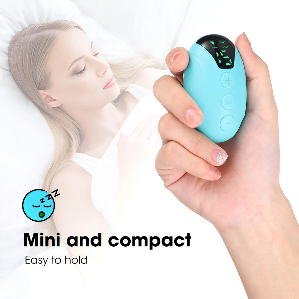 Sleep Aid Insomnia Relief Microcurrent Handheld Hypnosis CES Mental Stress Anxiety Depression Eliminat Relax with Sling Brain