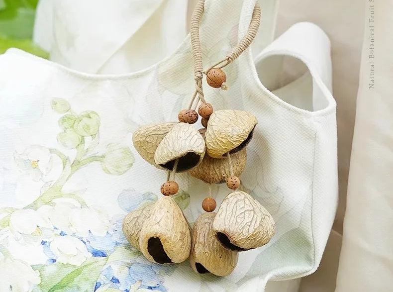 Mindfulness Wind Chimes Diapason Meditation Wind Chime Yoga Relaxation Nut Shell Bells Sound Healing Musical Instrument Bell