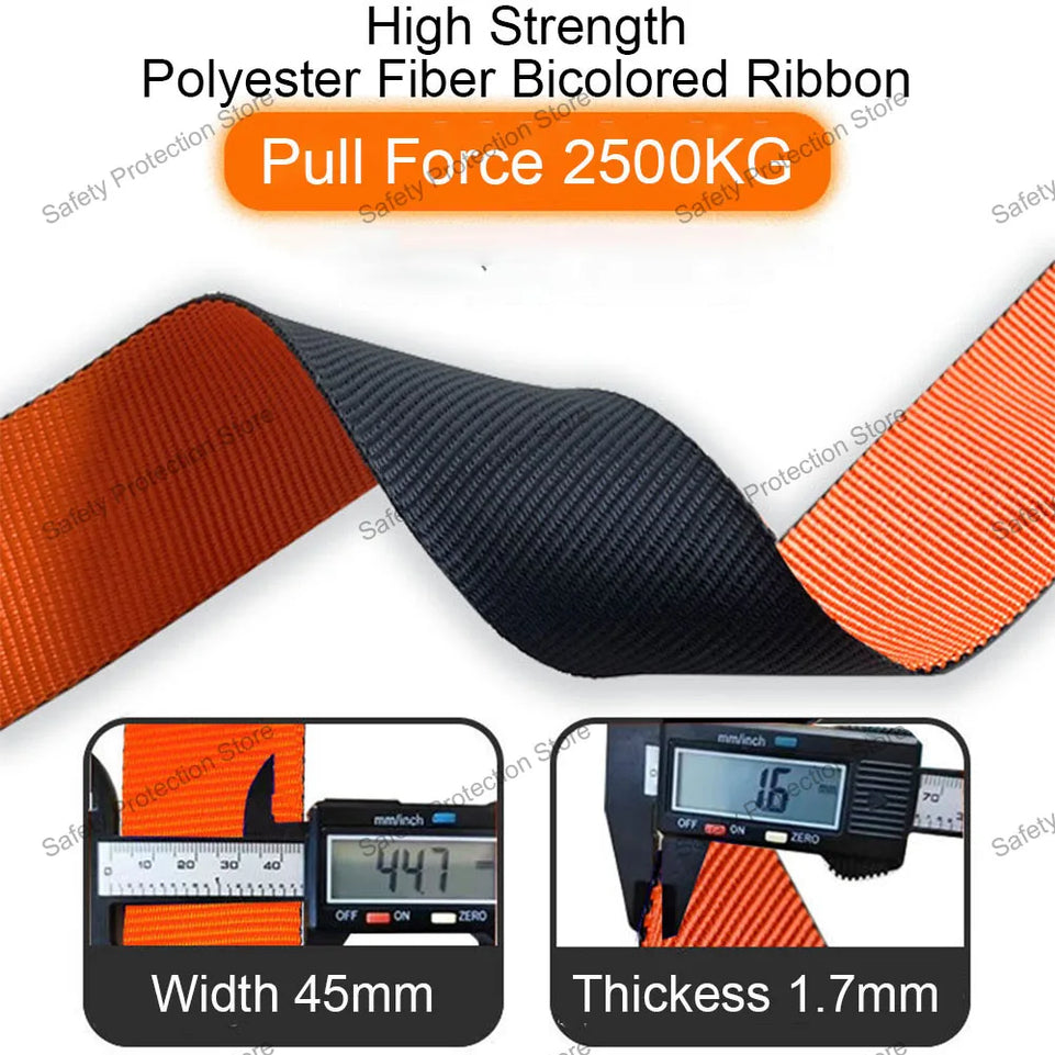 Full Body High Altitude Work Safety Harness Five-point Safety Belt Outdoor Climbing Training Construction Protective Equipment