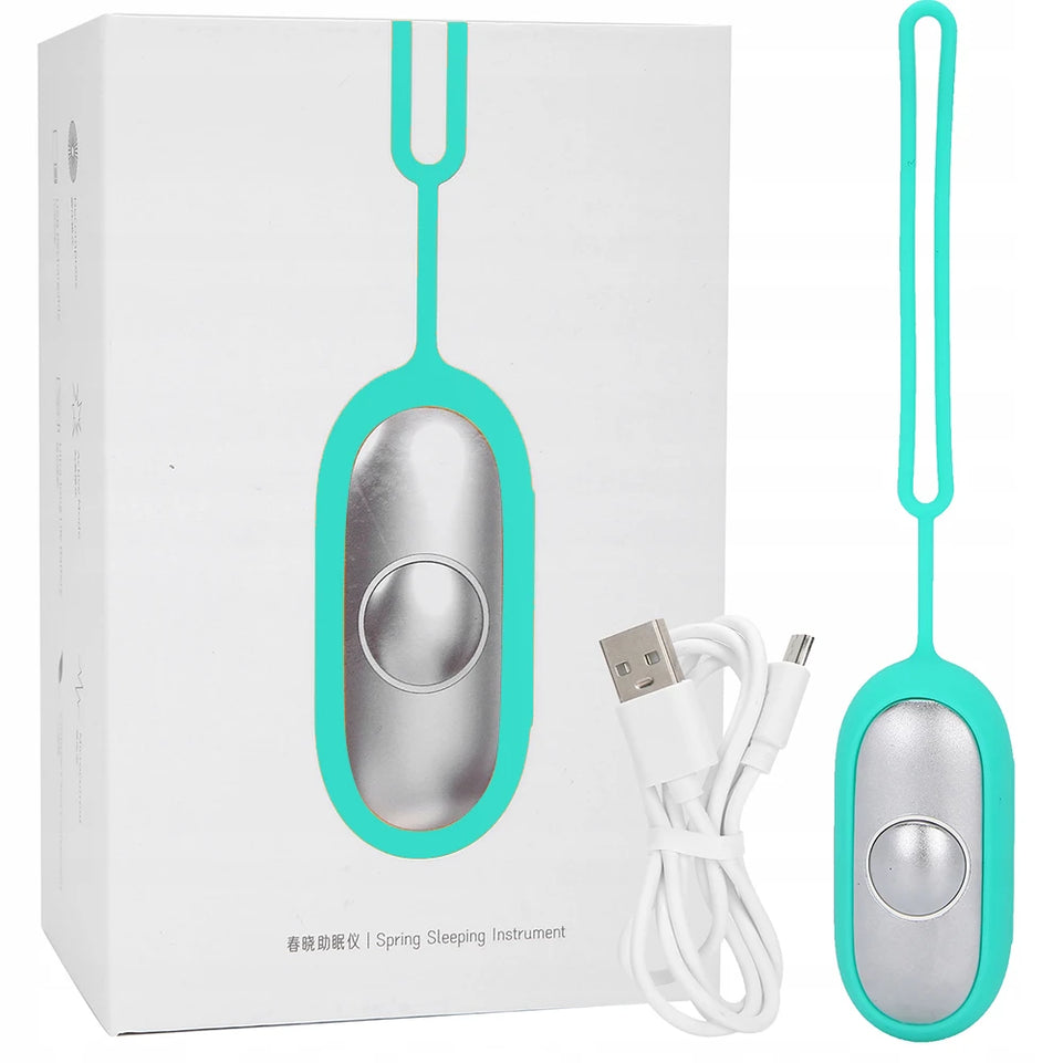 Sleep Aid Machine USB Charging Handheld Relaxation Device Focus Attention Lightweight Sleeping Device for Insomnia Brain Massage