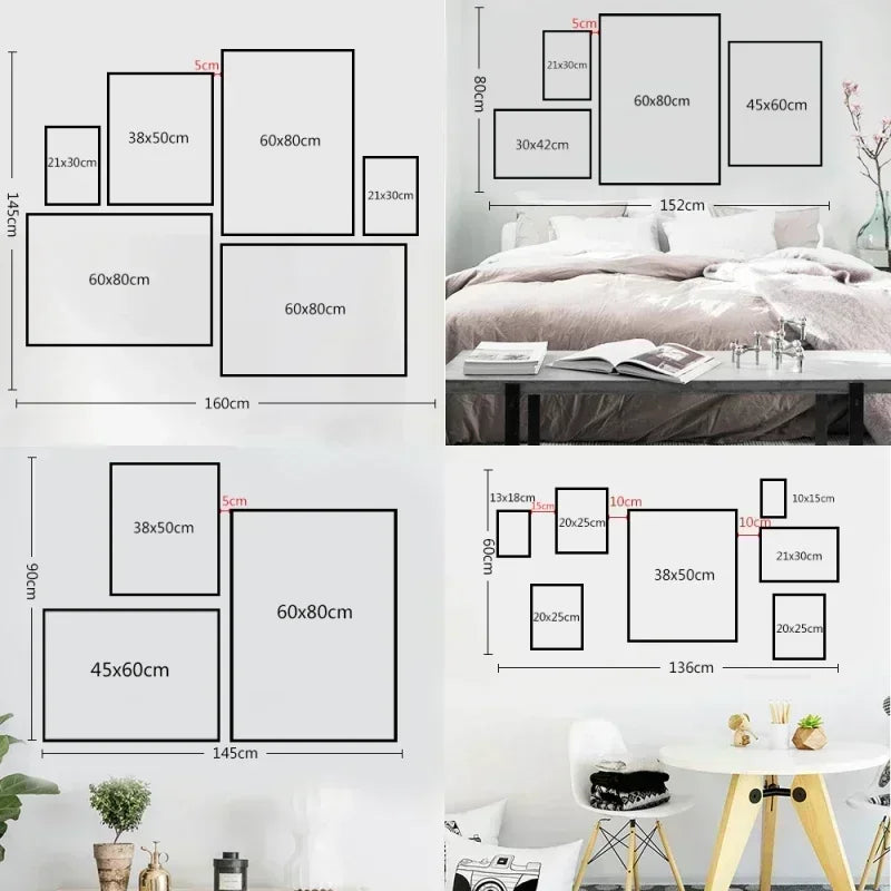 Mental Health Anxiety Relief Psychology Wall Art Canvas Painting Posters Prints Wall Picture for Clinic Therapy Office Decor
