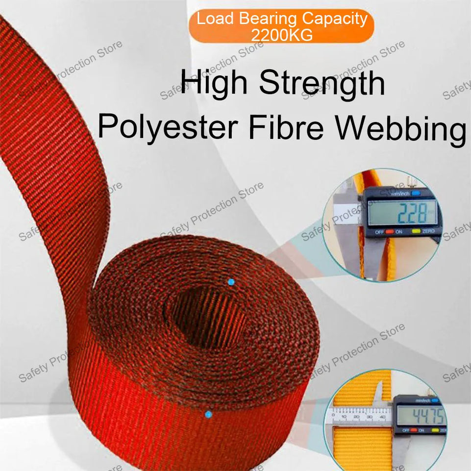 Full Body High Altitude Work Safety Harness Five-point Safety Belt Outdoor Climbing Training Construction Protective Equipment
