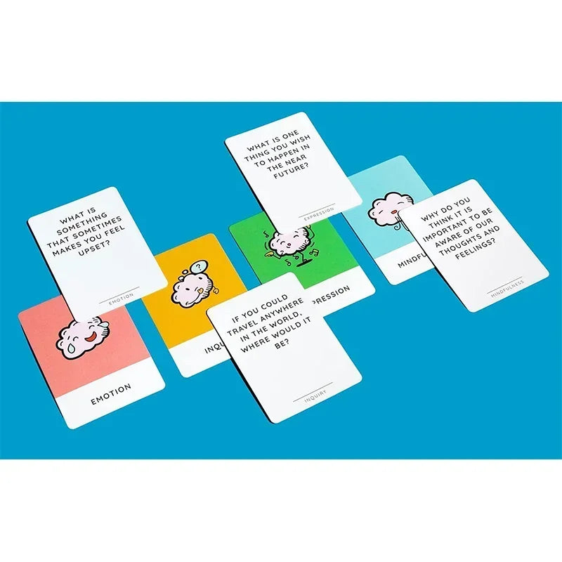 MINDFUL TALK Family Card Games: A Fun and Engaging Way to Bring Your Family Closer While Practicing Mindfulness
