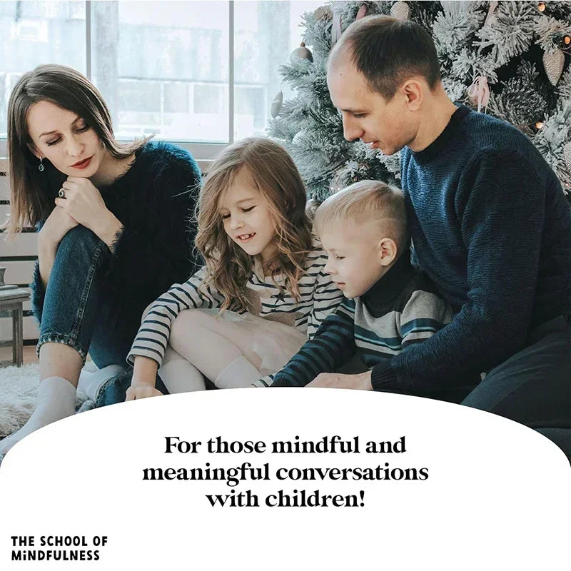 MINDFUL TALK Family Card Games: A Fun and Engaging Way to Bring Your Family Closer While Practicing Mindfulness