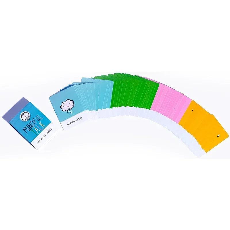 MINDFUL TALK Family Card Games: A Fun and Engaging Way to Bring Your Family Closer While Practicing Mindfulness