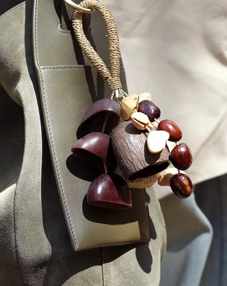 Mindfulness Wind Chimes Diapason Meditation Wind Chime Yoga Relaxation Nut Shell Bells Sound Healing Musical Instrument Bell