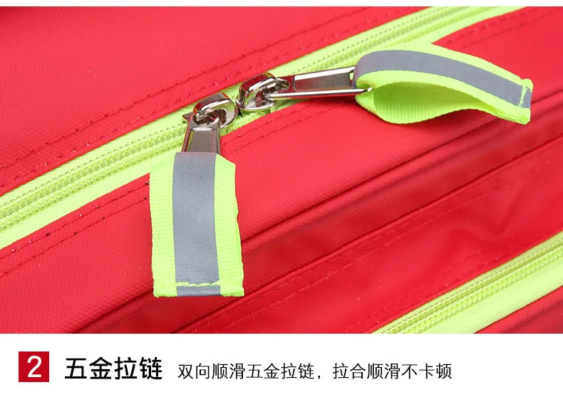 First Aid Kits Empty Emergency Backpacks First Responder Medical Supplies Trauma Bag for Disaster Relief Field Trips Camping