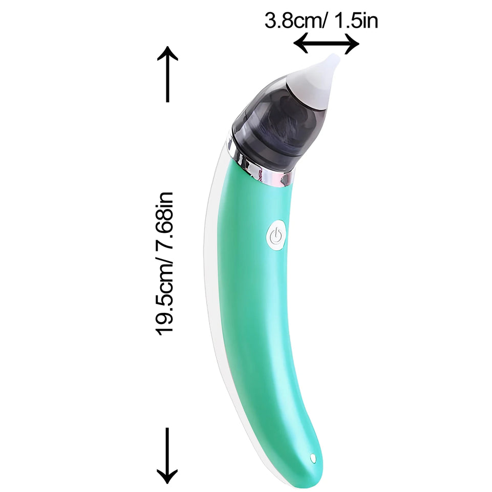 New Rechargeable Baby Nose Cleaner Silicone Adjustable Suction Electric Child Nasal Aspirator Health Safety Convenient Low Noise