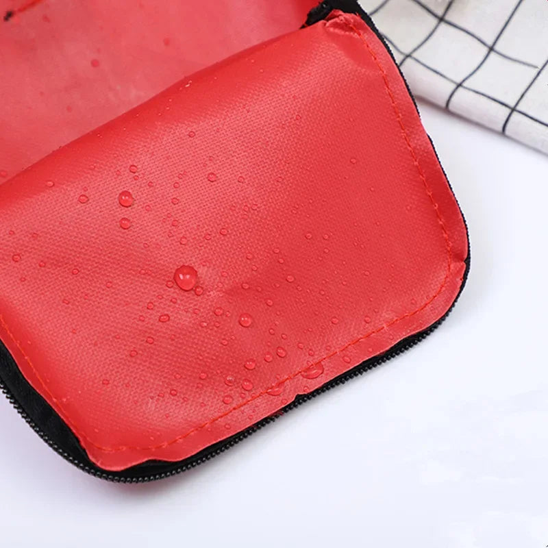 Small First Aid Kits Self Defense Kit Outdoor SportsEmergency Pills Bandages Dressing Tape Storage Bag Rescue Car Survival Kit
