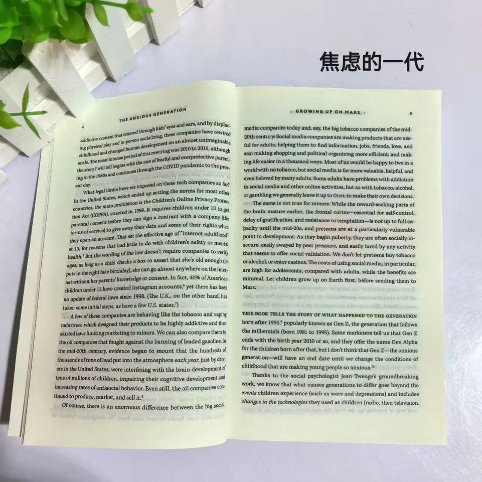 The Anxious Generation Mental Health Books Of Adolescents How The Great Rewiring Of Child-Hood Is Causing Of Mental Illness Book