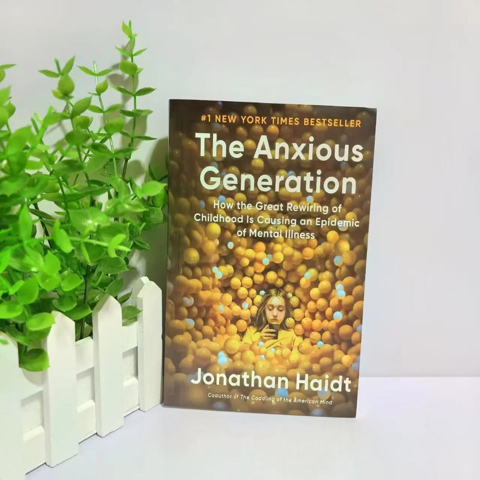 The Anxious Generation Mental Health Books Of Adolescents How The Great Rewiring Of Child-Hood Is Causing Of Mental Illness Book