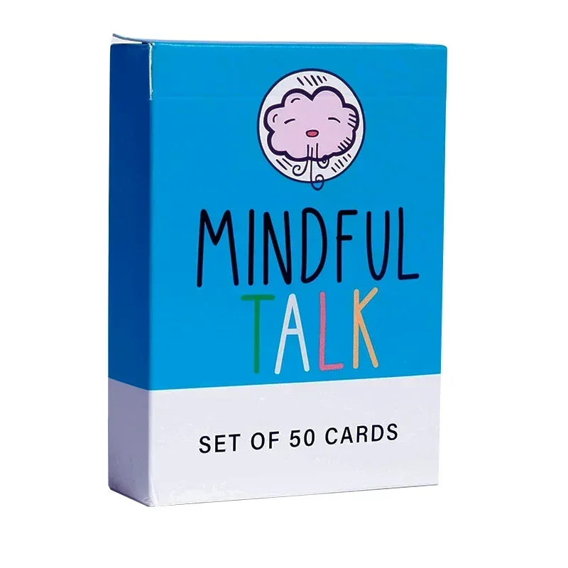 MINDFUL TALK Family Card Games: A Fun and Engaging Way to Bring Your Family Closer While Practicing Mindfulness