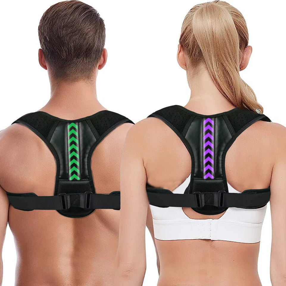 Posture Corrector for Men and Women - Posture Brace, Adjustable Upper Back Brace for Clavicle Support and Providing Pain Relief