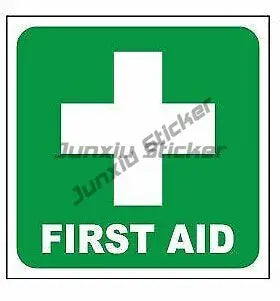 Emergency First Aid Kit Sticker Decal Notebook Car Laptop Reflective First Aid Box Styling Window Waterproof  Accessories