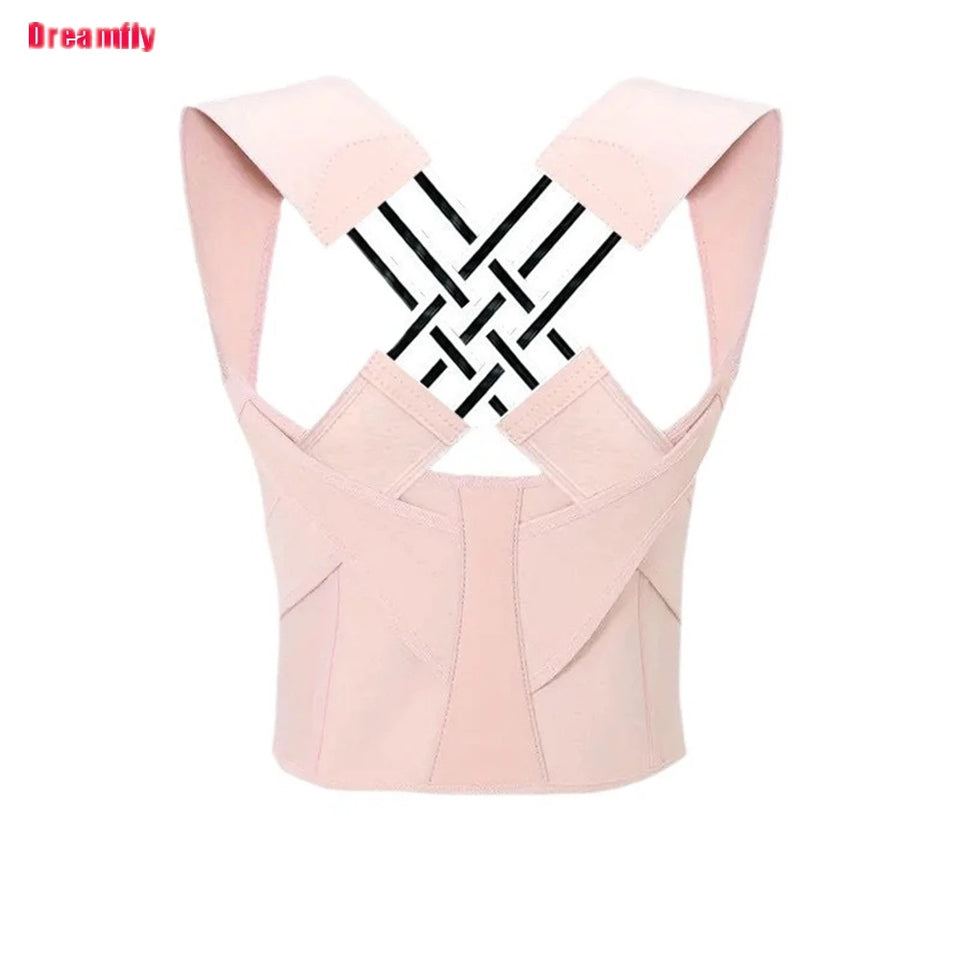 Posture Corrector for Women and Men, Adjustable Shoulder Posture Brace, Back Straightener Posture, Used for Middle Upper Spine