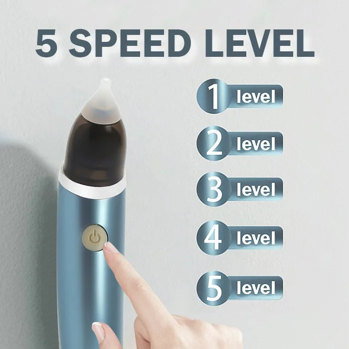 MAMIJOY New Electric Baby Nasal Aspirator Electric Nose Cleaner Sniffling Equipment Safe Hygienic Nose Snot Cleaner For Newborns