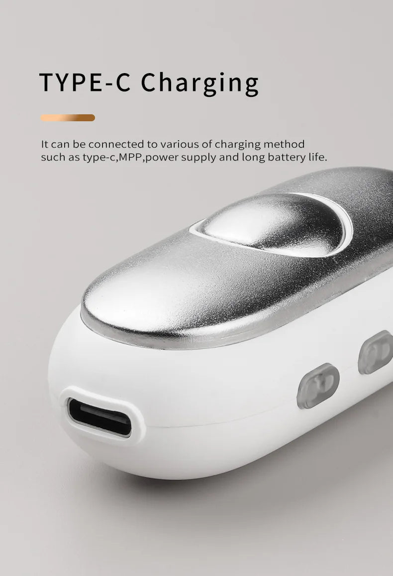 Smart Microcurrent Handheld Sleep Aid Anxiety Stress Relief Non-Medical Insomnia Helper Deep Relaxation Gadget Portable Home Use