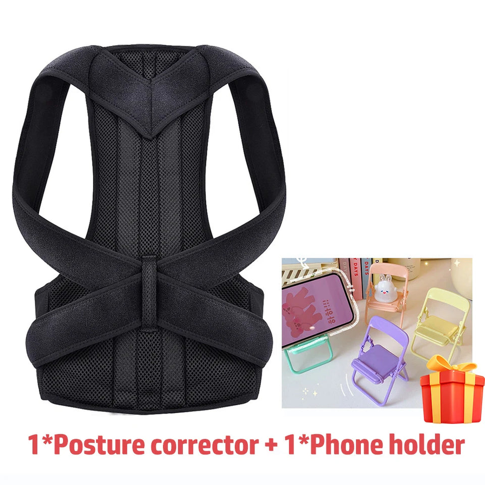 Back Posture Corrector Shoulder Support Belt Upper and Lower Back Pain Relief Improve Spine Clavicle Brace Posture Vest belt
