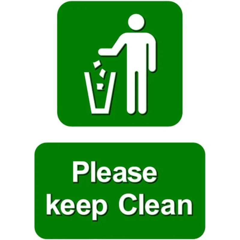 Car decoration decal sticker Health Safety Hazard Toilet Warning Sticker 13cm PVC KK