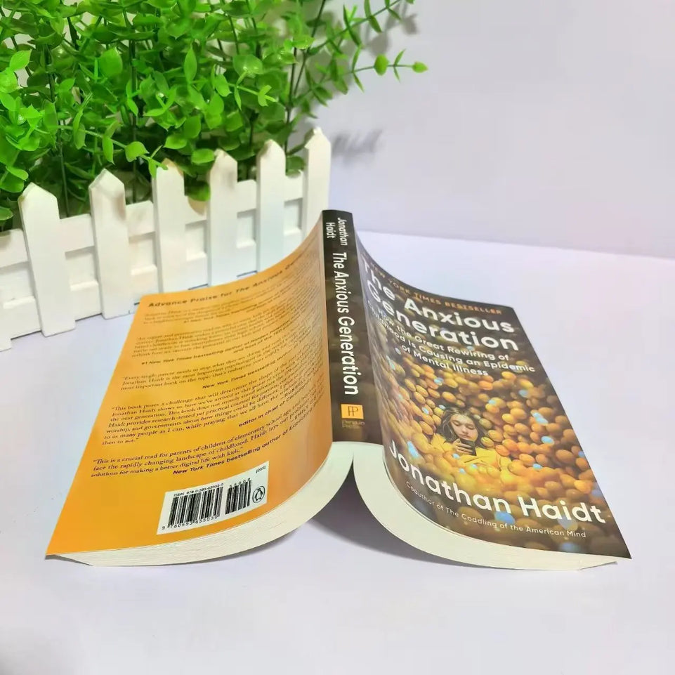 The Anxious Generation Mental Health Book Of Adolescents How The Great Rewiring Of Child-Hood Is Causing Of Mental Illness Books