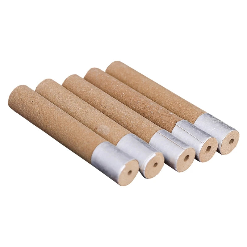 100pcs Moxa Burning Column Slimming Replaceable Moxibustion Stickers Self-adhesive Natural Therapy Health Safety for Health Care