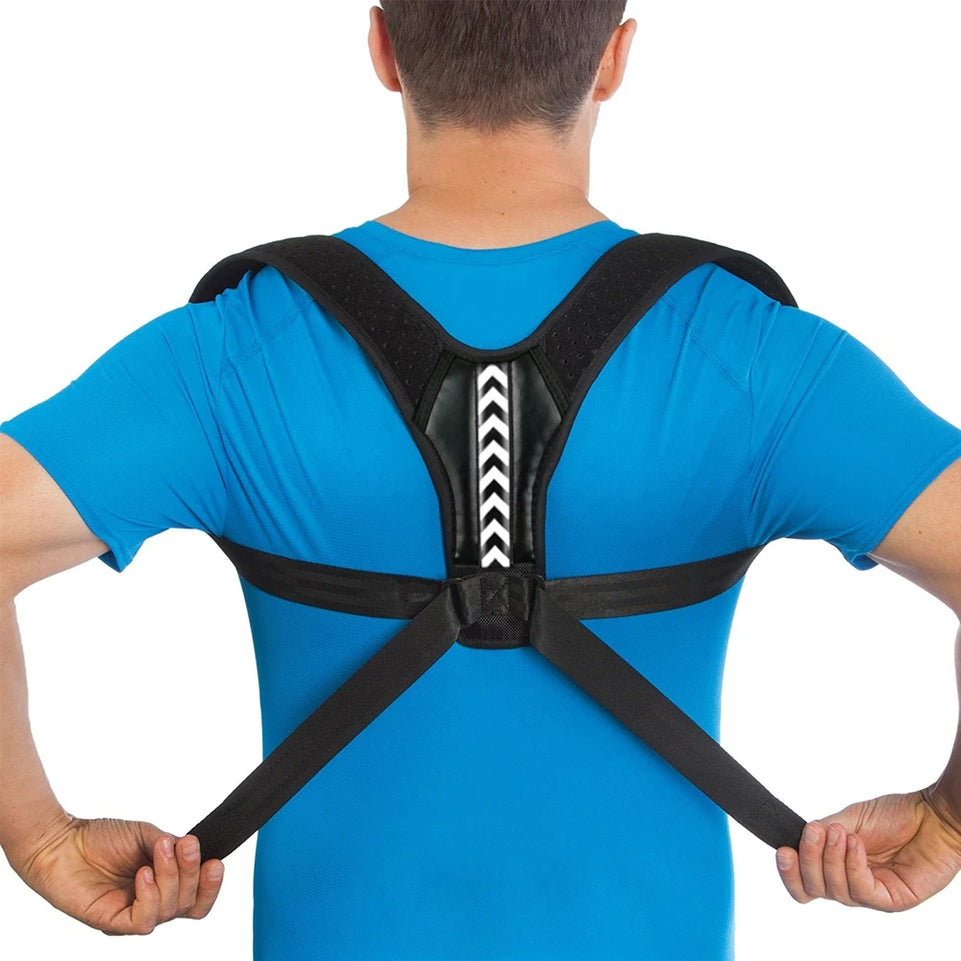 Posture Corrector for Men and Women - Posture Brace, Adjustable Upper Back Brace for Clavicle Support and Providing Pain Relief