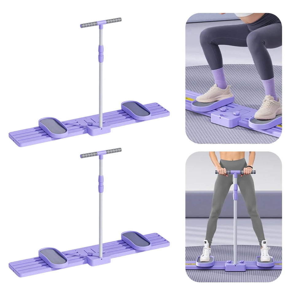 Portable Ski Machine for Fitness Home Workout Durable Cross-Training Exercise Equipment for Full Body Cardio