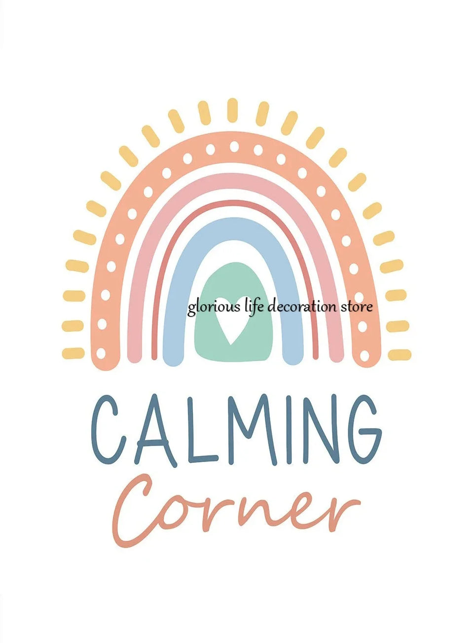Mental Health Psychology Coping Skills Poster Poster Print Canvas Painting Wall Art Picture for School Kids Calming Corner Decor