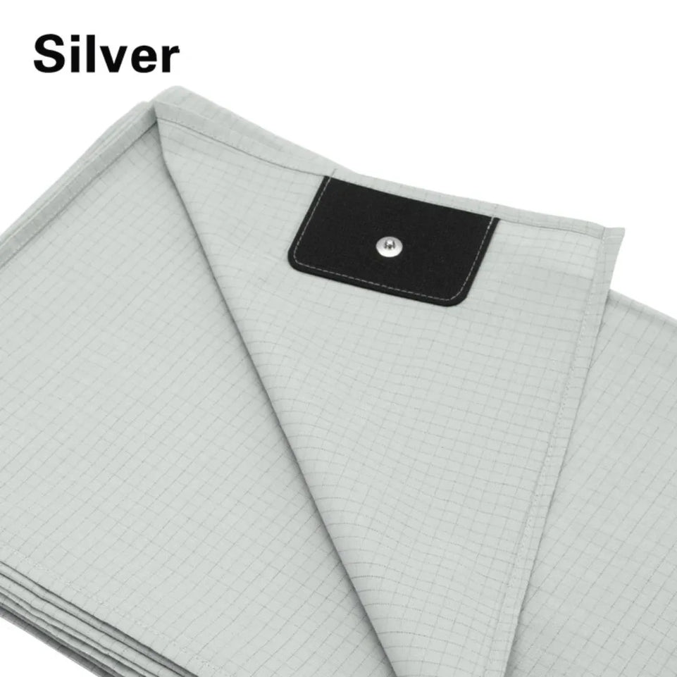 Grounding Flatted Bed Sheets with 10% Silver Fiber & Organic Cotton- Conductive with Grounding Cord, Grounding Keep Good Sleep