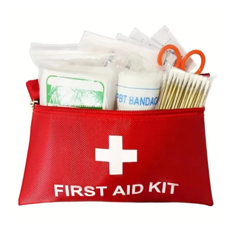 14pcs Small First Aid Kit For Emergency, Home, Camping, Travel,Sports, Office, Outdoor, Car, School Emergency Medical supplies F