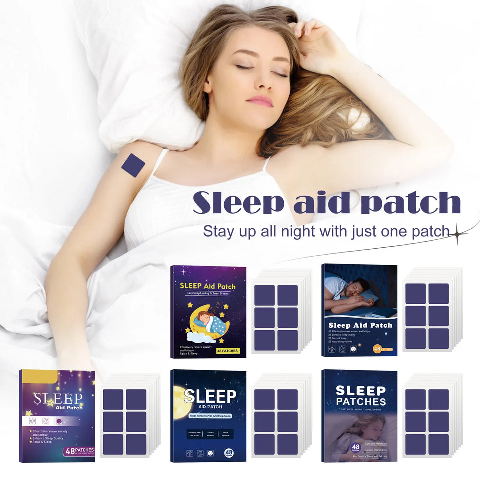 Sleep Patch For Adults, Extra Strong,Easy To Use Sleep Patch,Relax And Wake Up Refreshed,Long-lasting Nighttime Comfort
