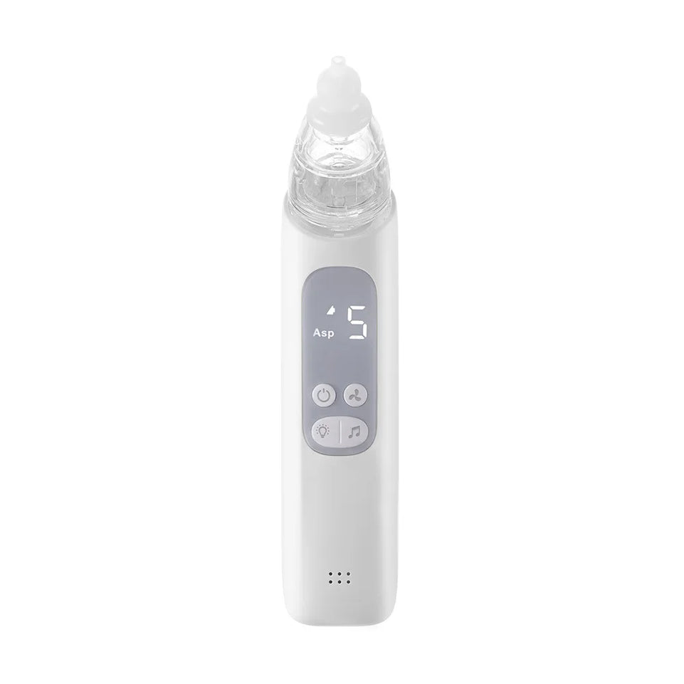 Rechargeable Baby Nose Cleaner Silicone Adjustable Suction Electric Child Nasal Aspirator Health Safety Convenient Low Noise