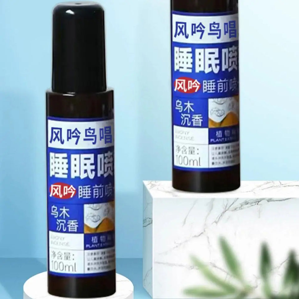 100ml Sleeping Spray For Room Linen Deep Sleep Mist Ebony Agarwood Sleep Spray Fall Asleep Fast Aromatherapy Sleep Y9c7 W6F5