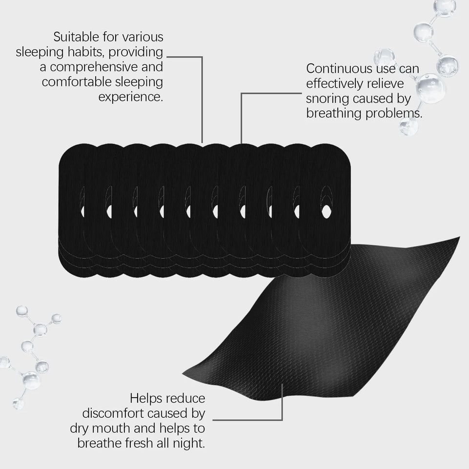 Sleeping Mouth Tape Right Way Stop Snoring Reduce Mouth Dryness Home Travel Better Nose Breathing Correction Strip Lip Stickers