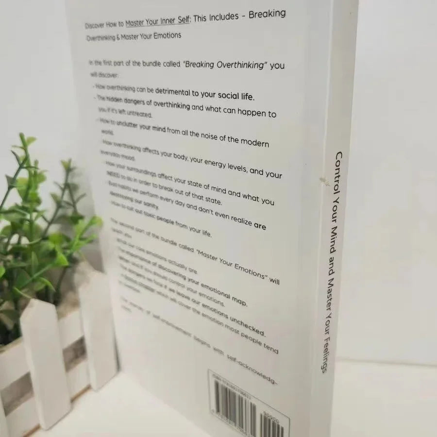 Control Your Mind  Emotions by Eric Robertson Overcome Overthinking  Master Feelings  Mental Wellness Guide