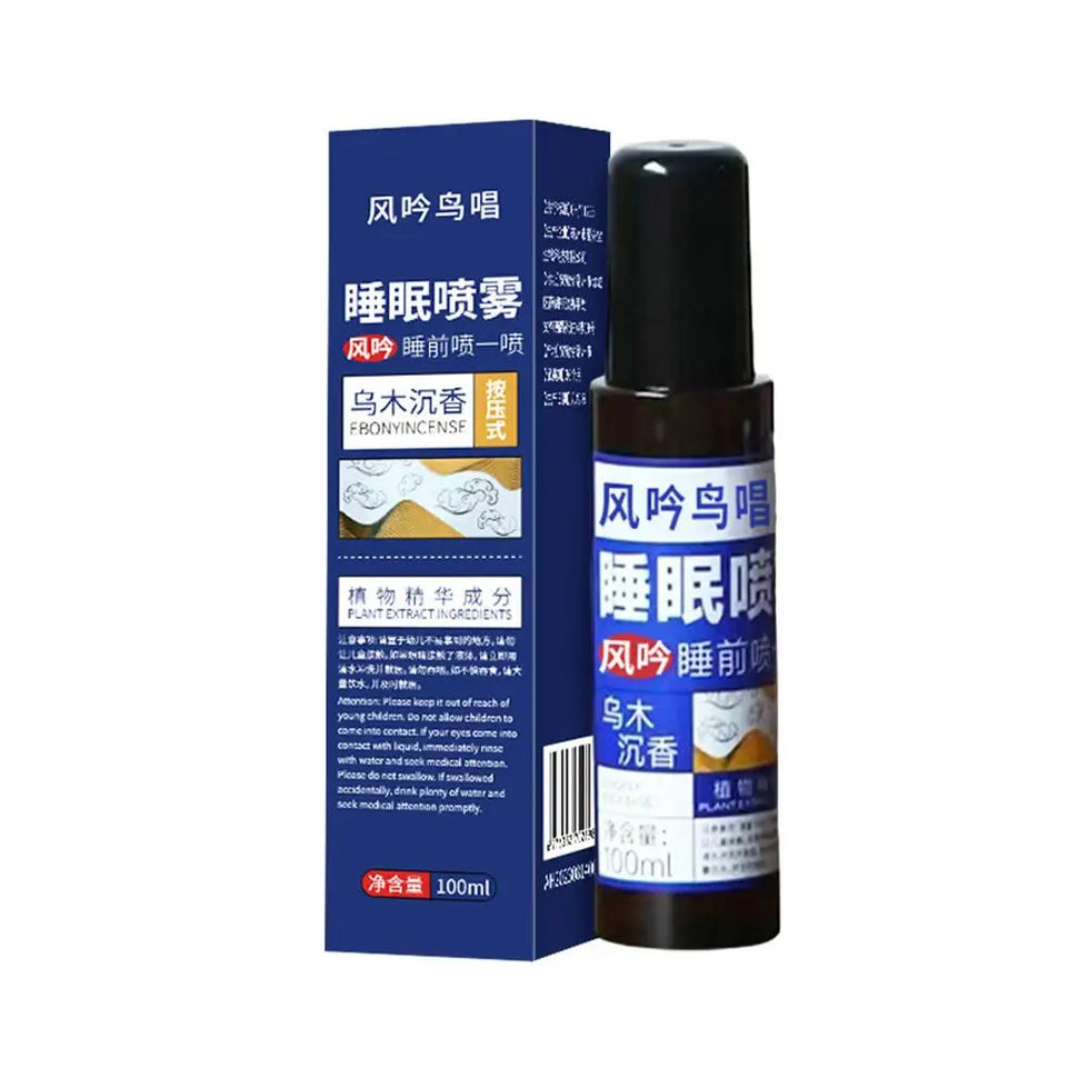 100ml Sleeping Spray For Room Linen Deep Sleep Mist Ebony Agarwood Sleep Spray Fall Asleep Fast Aromatherapy Sleep Y9c7 W6F5