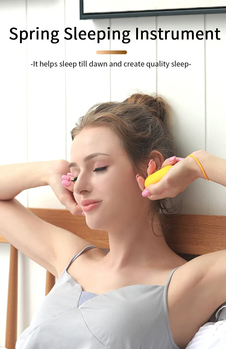 Smart Microcurrent Handheld Sleep Aid Anxiety Stress Relief Non-Medical Insomnia Helper Deep Relaxation Gadget Portable Home Use