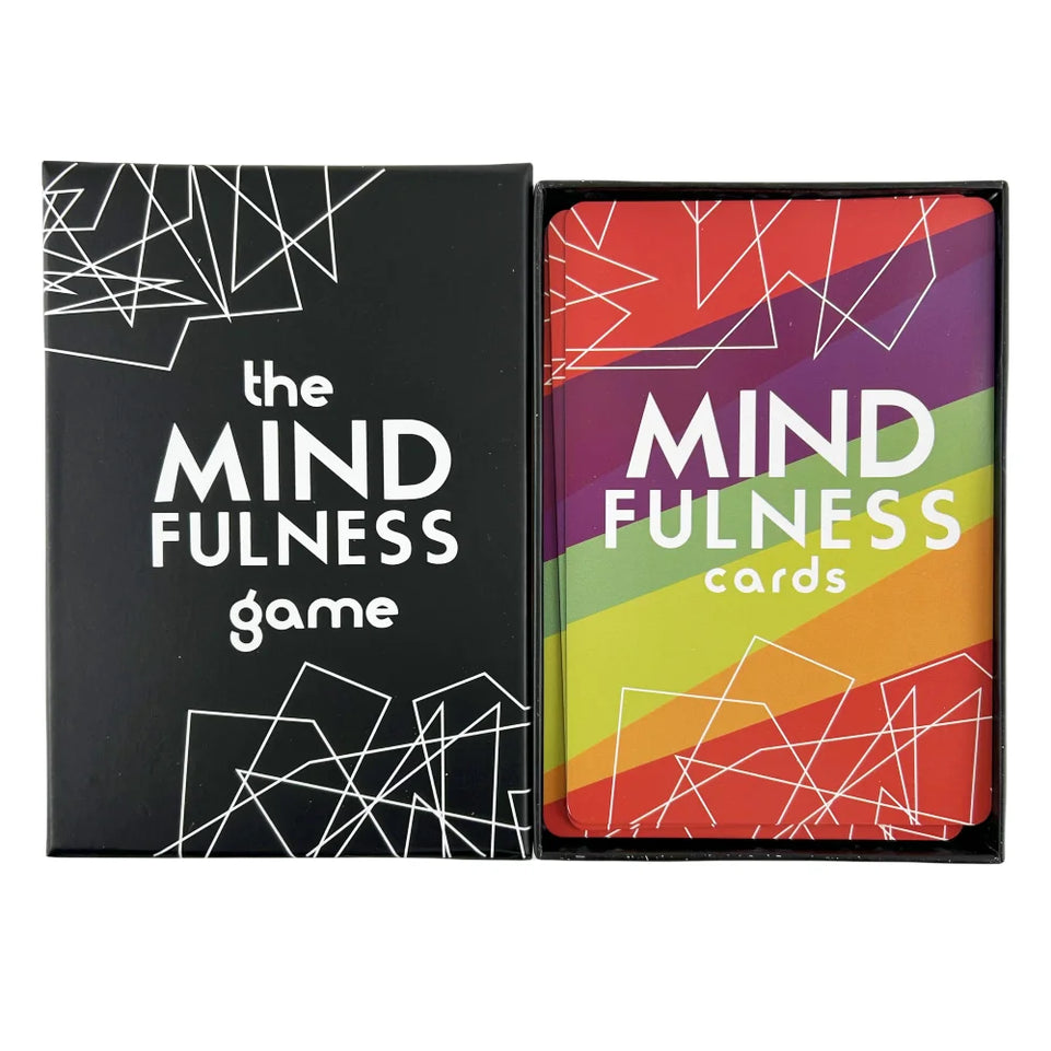 Mindfulness Therapy Games The Mind fulness Game Social Skills Kids Teens And Adults 40 Cards For Playing Card Game Board Game