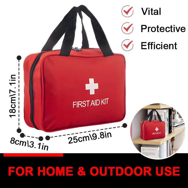 First Aid Kit - Home, Auto, Outdoors - Emergency Preparedness, Disaster Prepardness, Everyday Prepping, Survival